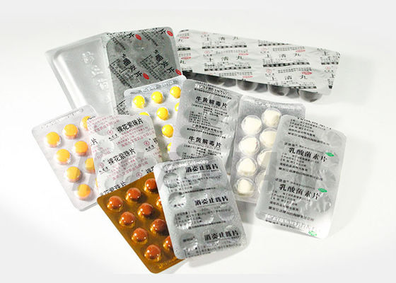Stagnola di alluminio della bolla di Pharma ricoperta oro per l'imballaggio della medicina
