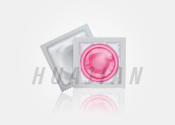 Stagnola d'imballaggio lubrificata del preservativo con il silicone