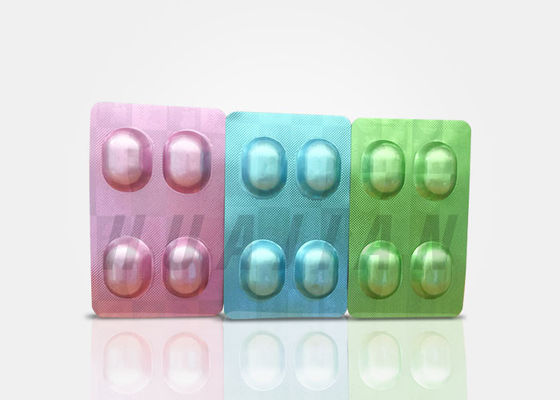 Anti bolla di contraffazione del PVC di alluminio per la bolla delle capsule delle compresse