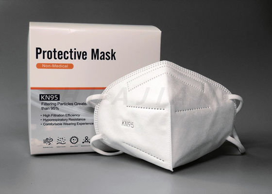 Respiratore 5 maschera di protezione certificata GB2626 di FDA del CE della piega KN95