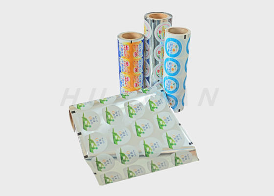 Coperchi stampati laminato plastico del di alluminio della tazza del yogurt della bottiglia della guarnizione