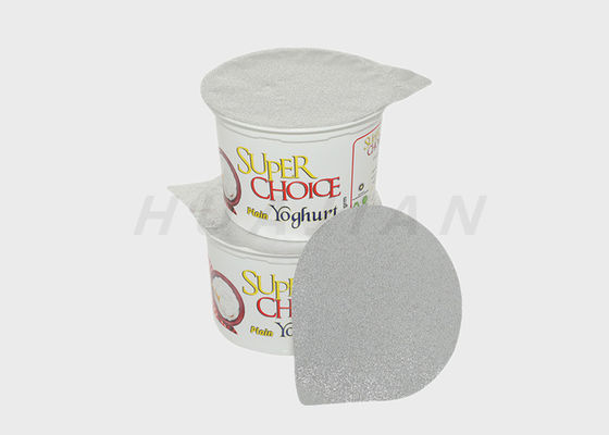 stagnola di alluminio facile di rivestimento di 76mm pp Peelable per il PVC del PE della tazza pp PS del yogurt