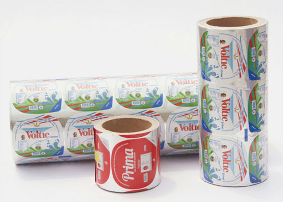 stagnola di alluminio facile di rivestimento di 76mm pp Peelable per il PVC del PE della tazza pp PS del yogurt