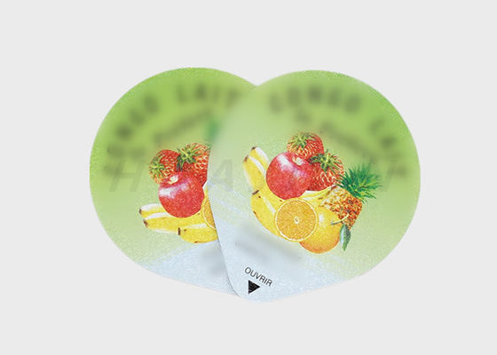 Coperchi stampati laminato plastico del di alluminio della tazza del yogurt della bottiglia della guarnizione