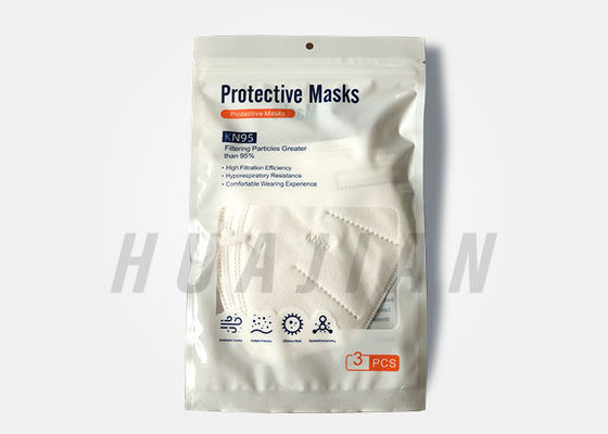 Anti maschera di protezione di inquinamento PM2.5 KN95 senza valvola per correre